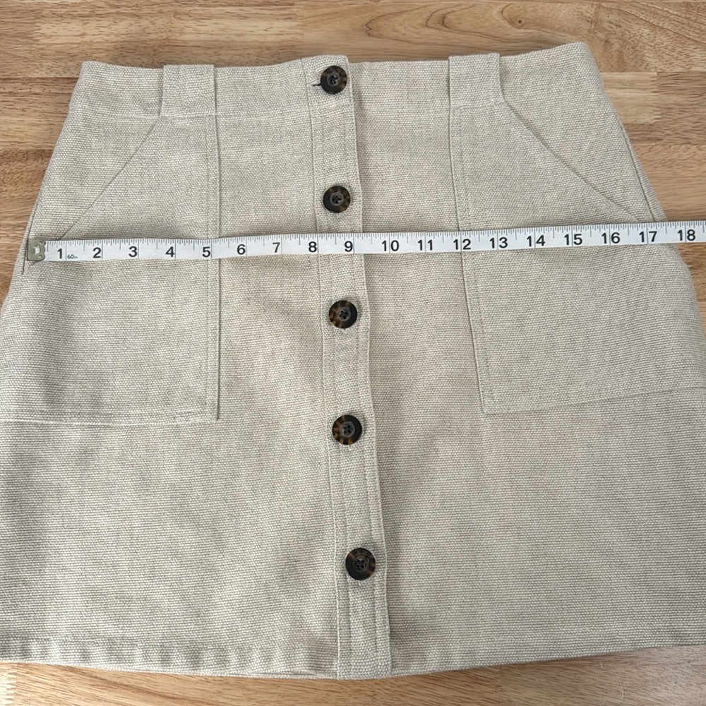 NWOT | Banana Republic linen blend Women's Skirt - Picture 5 of 16